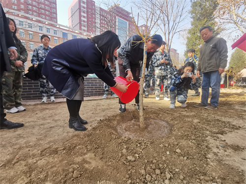 积极践行绿色理念，植树节活动圆满举行